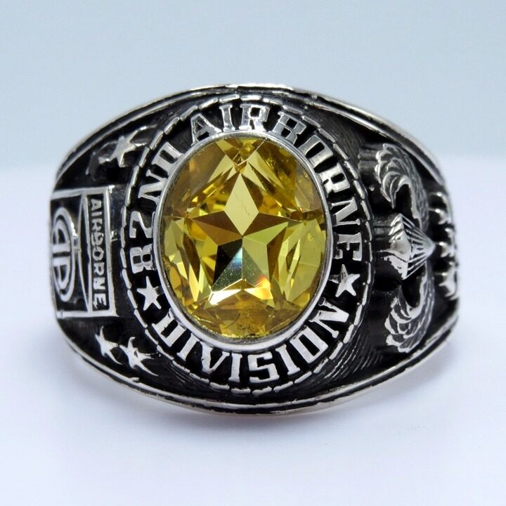 82nd Airborne Division Military Ring – U.S. Army Airborne Ring