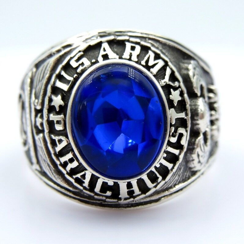 U.S. Army Parachutist Ring – Airborne Military Ring