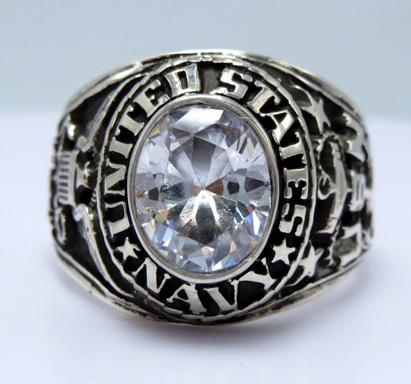 U.S. Navy Military Ring – Naval Veteran Service Ring