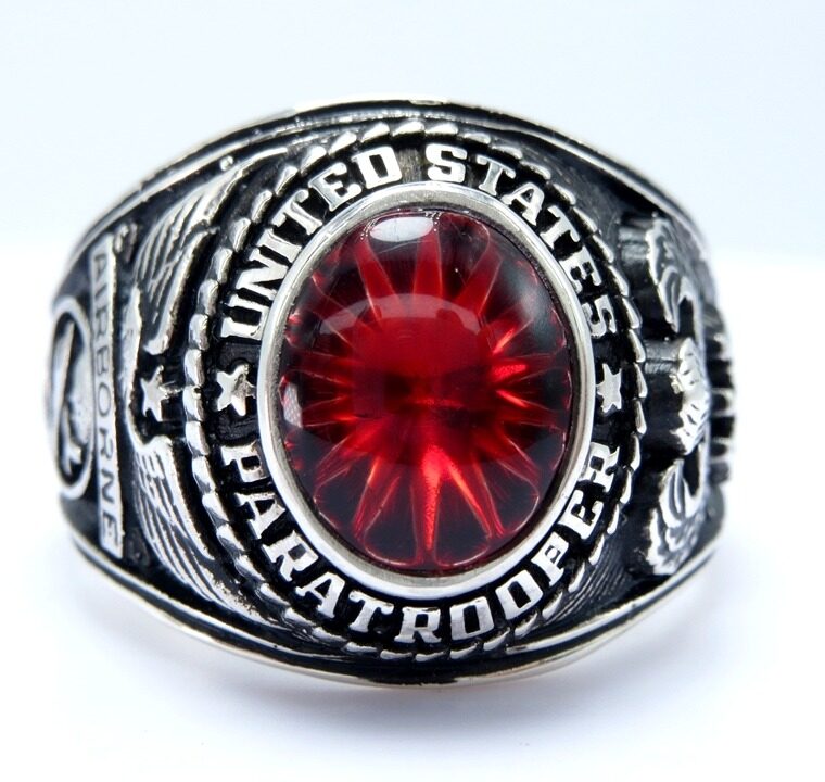 Paratrooper Service Rings – U.S. Army Airborne