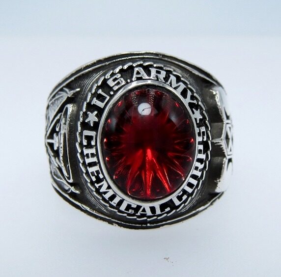 Chemical Corps Rings – U.S. Army Military Rings
