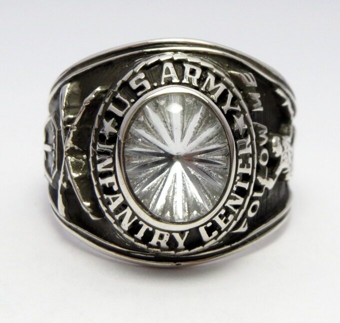 Army Infantry Center Ring – U.S. Infantry Service Ring