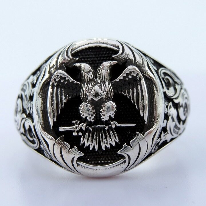 U.S. Military Eagle Ring – American Eagle Sterling Silver Ring (1)
