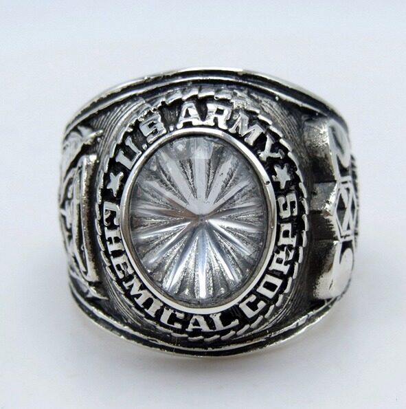 Chemical Corps Military Ring – U.S. Army Ring