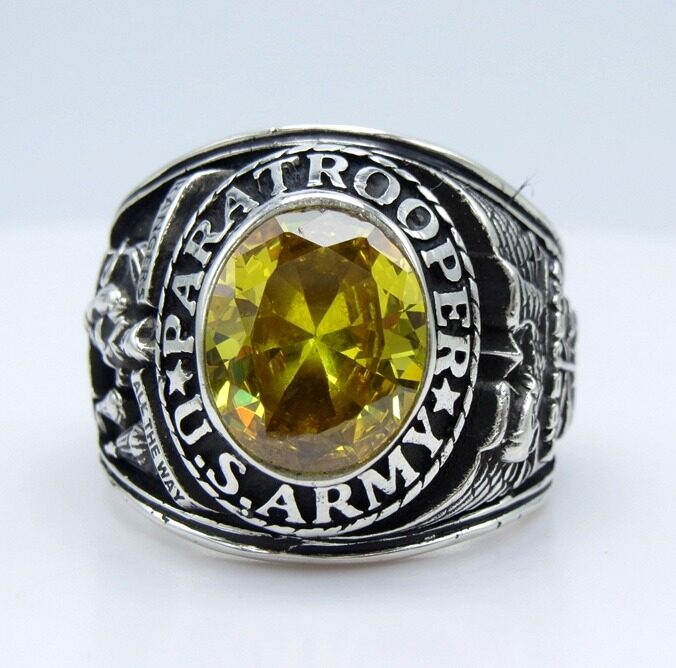 U.S. Army Paratrooper Service Ring
