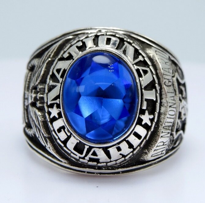 Air National Guard Ring – U.S. ANG Military Ring